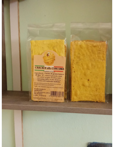 Cracker alla Curcuma