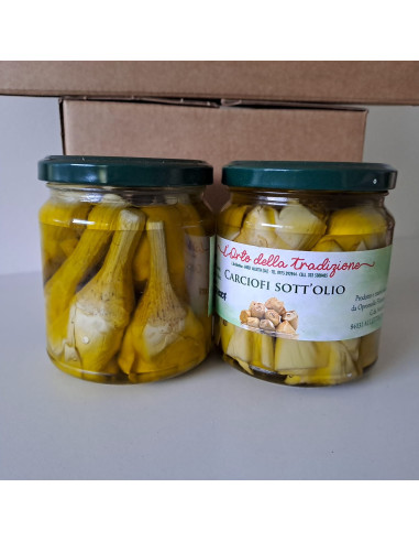 Carciofi sott'olio 314gr.