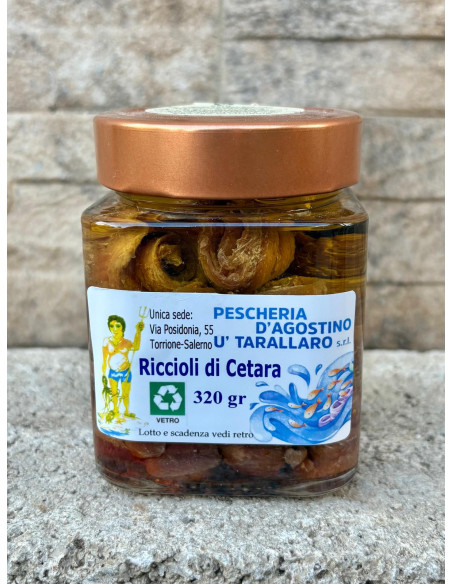 Riccioli di alici di Cetara